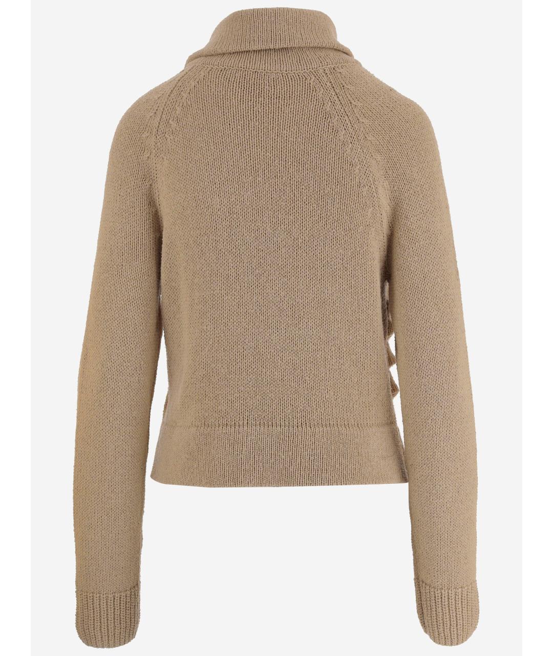 KHAITE Бежевый кардиган, фото 2