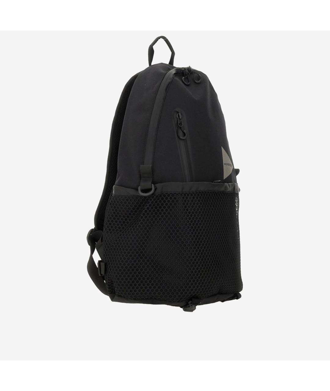AND WANDER Черный синтетический рюкзак, фото 2