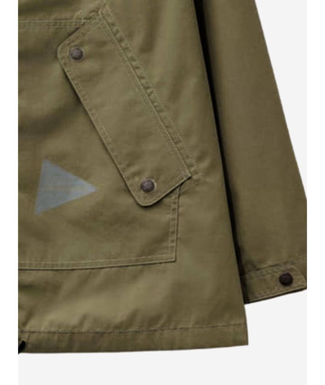 AND WANDER Зеленая полиэстеровая куртка, фото 3