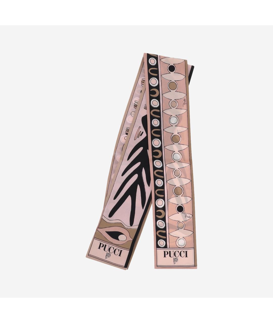 EMILIO PUCCI Мульти шелковый шарф, фото 3