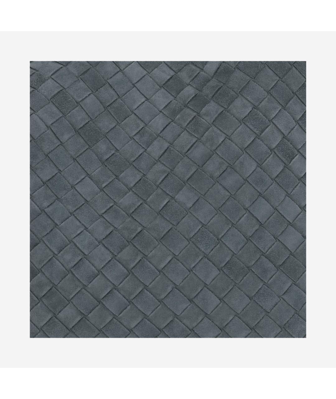 BOTTEGA VENETA Серая замшевая сумка тоут, фото 4