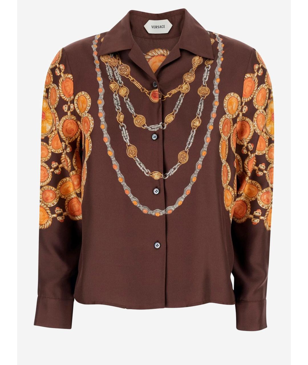 VERSACE Мульти блузы, фото 4