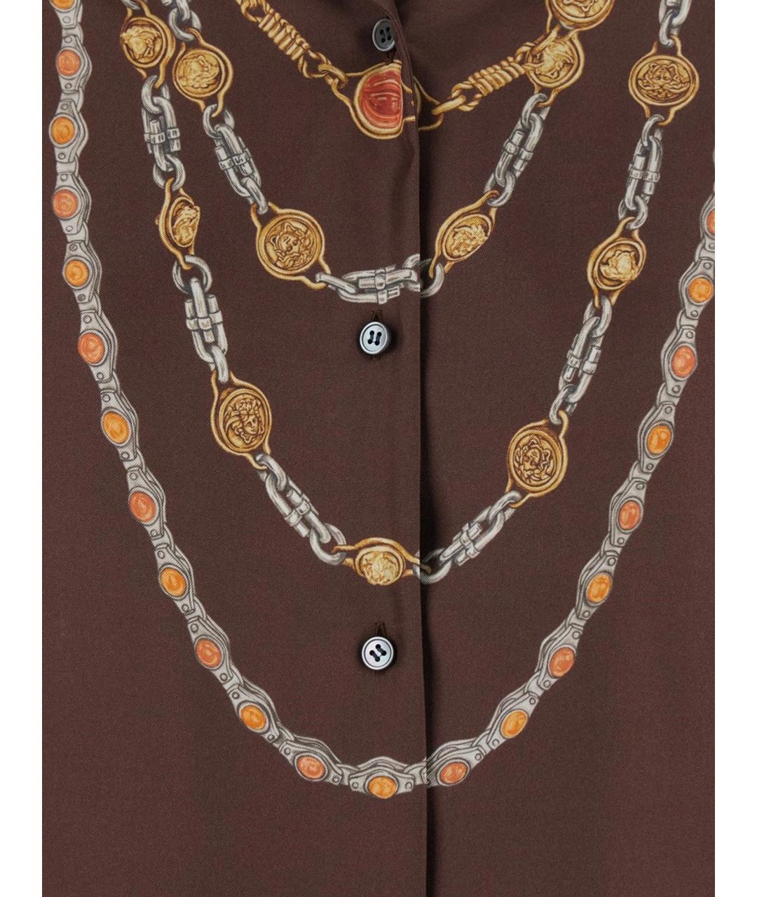 VERSACE Мульти блузы, фото 3