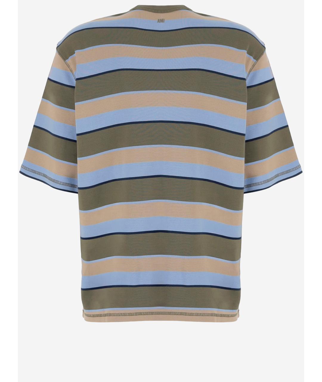 Ami Paris Мульти хлопковая футболка, фото 2