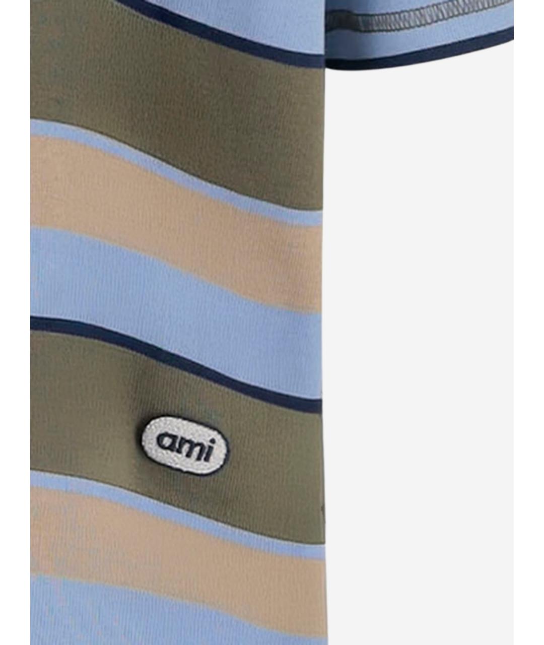 Ami Paris Мульти хлопковая футболка, фото 3