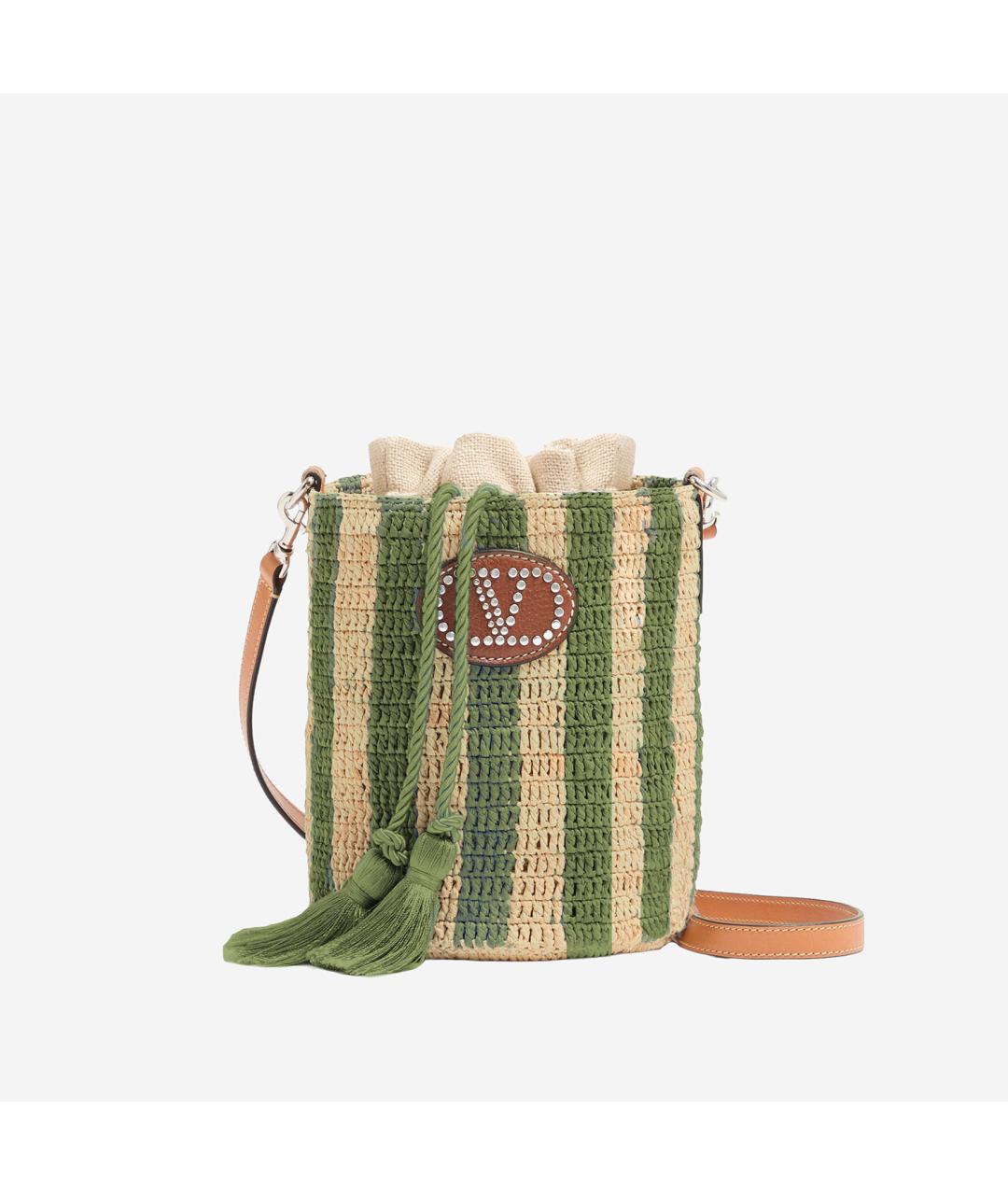 VALENTINO Мульти пелетеная сумка через плечо, фото 5