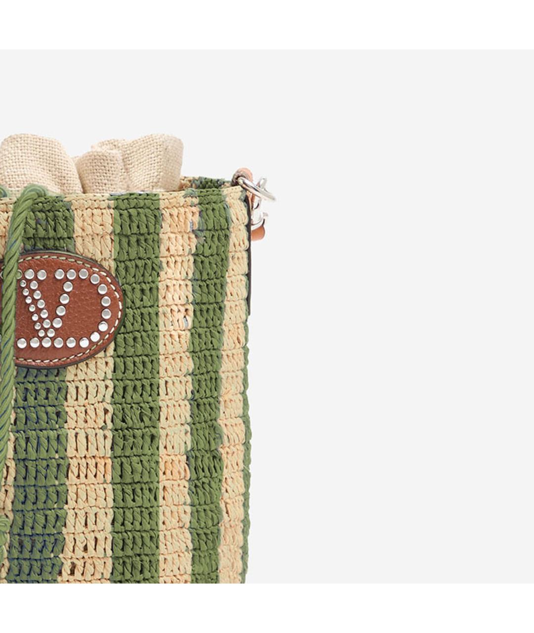 VALENTINO Мульти пелетеная сумка через плечо, фото 4