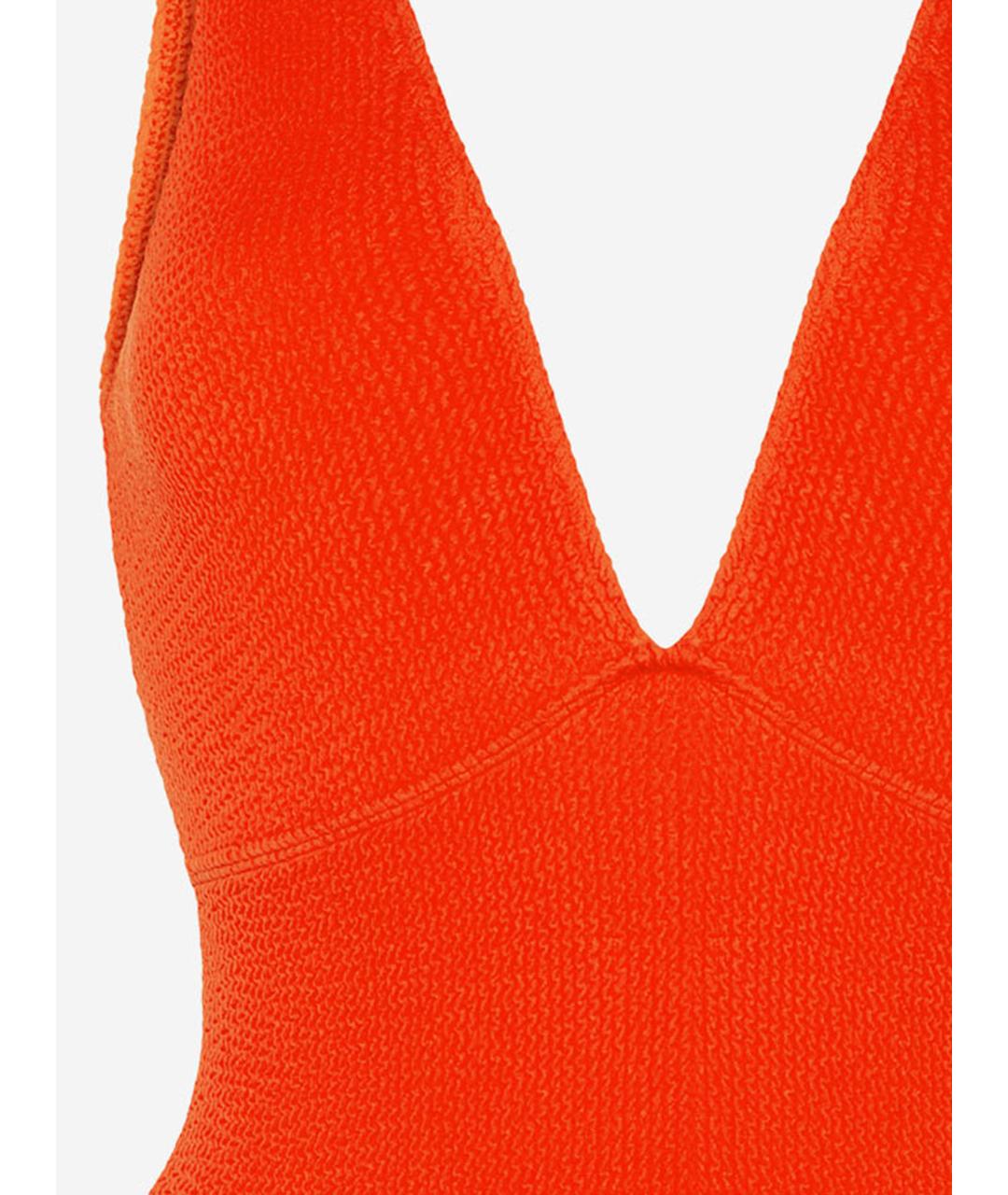 SORBET ISLAND Оранжевый полиэстеровый купальник, фото 2