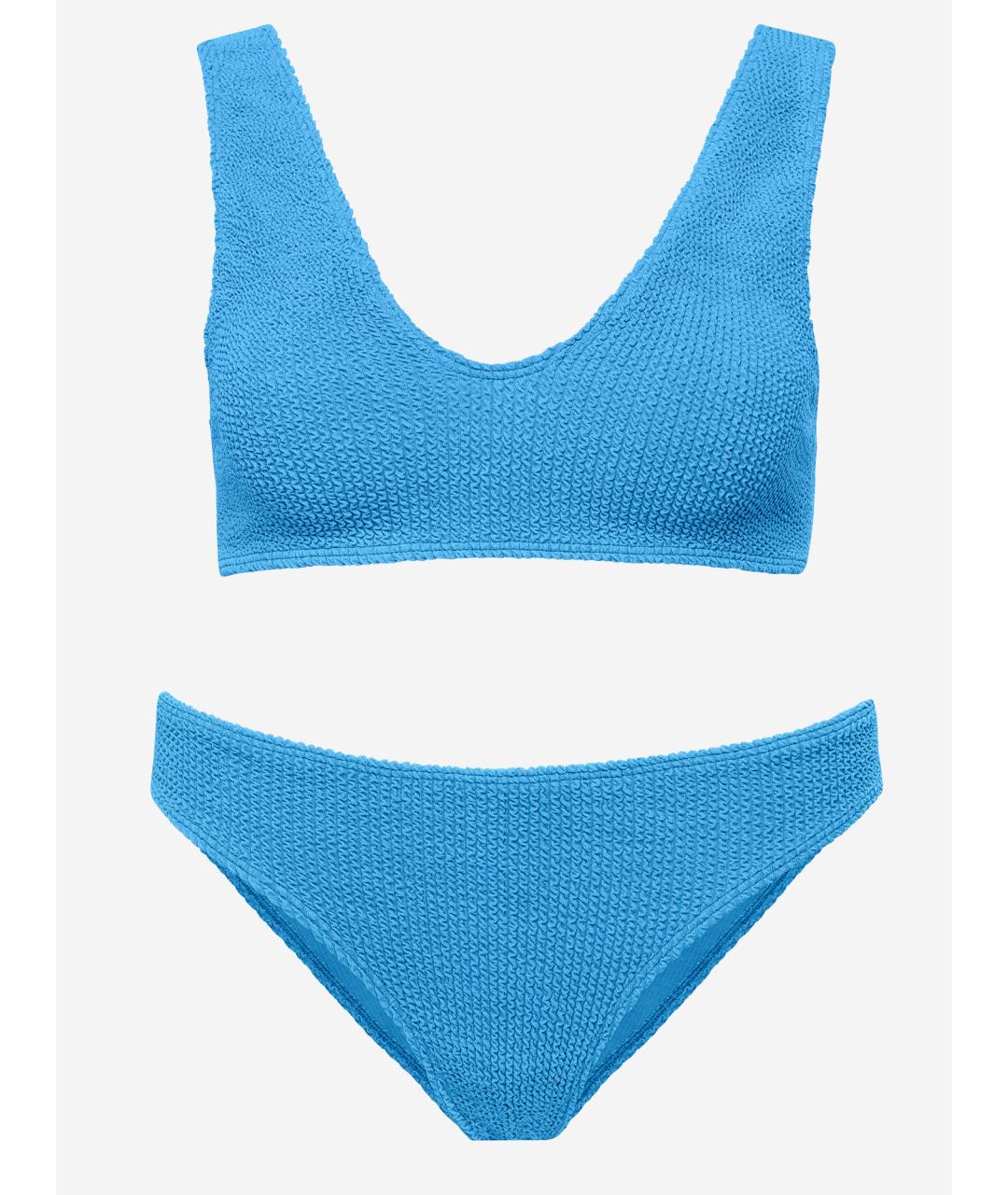 SORBET ISLAND Голубой полиэстеровый купальник, фото 3