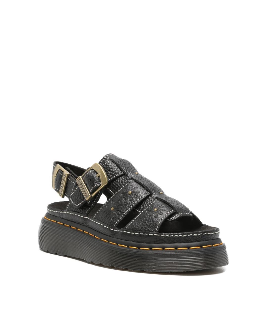 DR. MARTENS Черные босоножки, фото 4