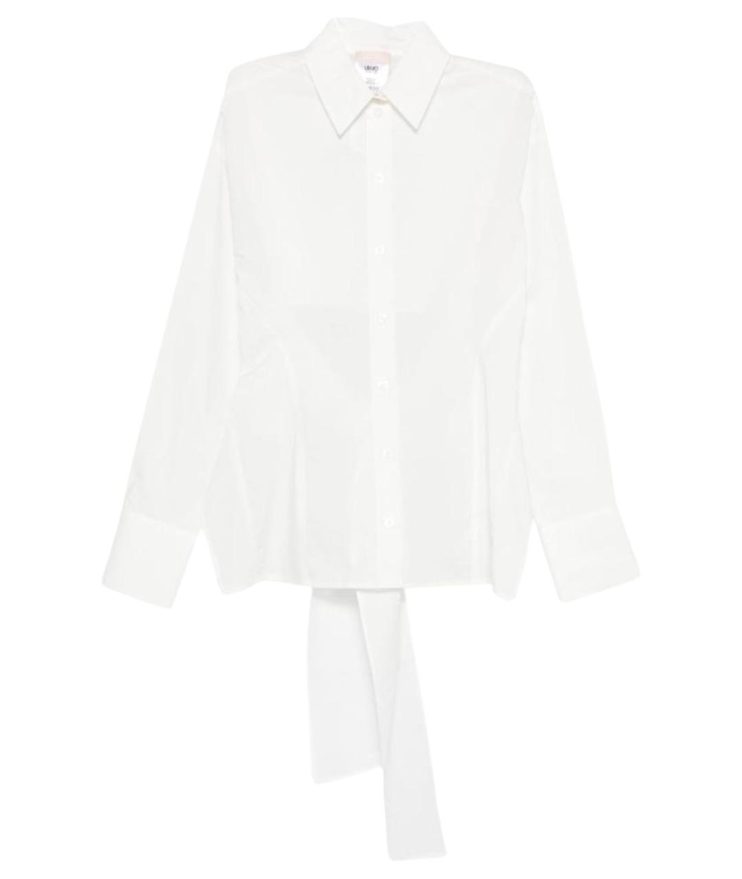 LIU JO Белая хлопковая рубашка, фото 1