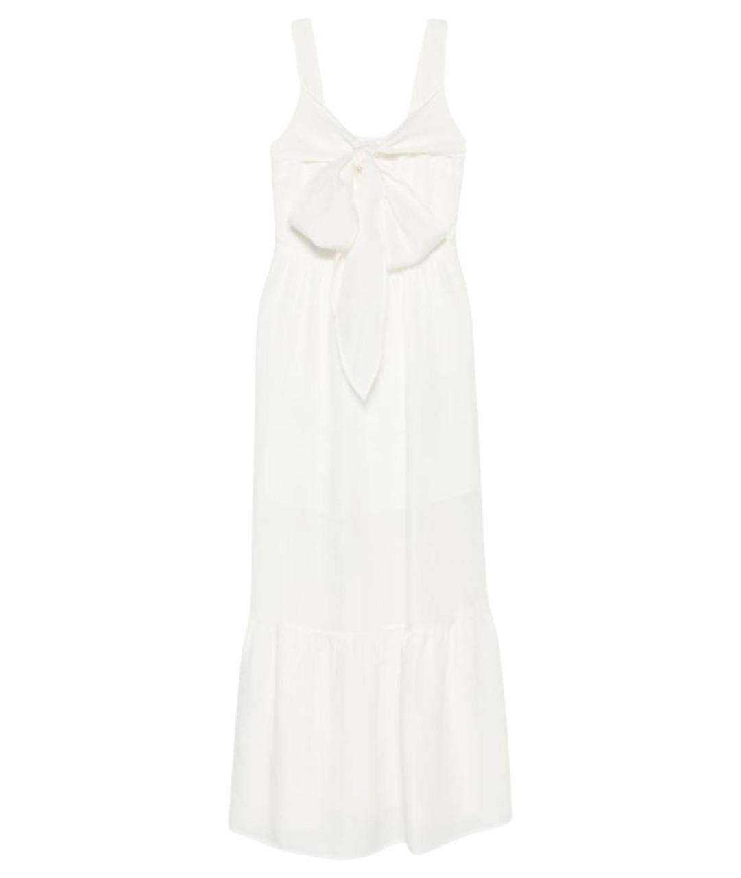 LIU JO Белый льняной сарафан, фото 1