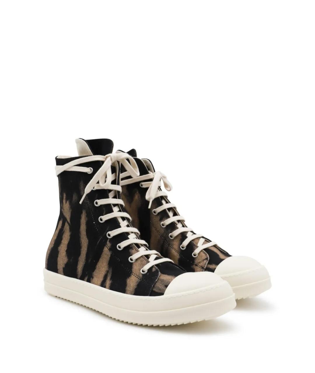 RICK OWENS DRKSHDW Черные кеды, фото 8