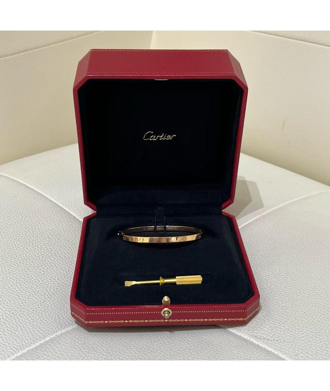 CARTIER Золотой браслет из розового золота, фото 2