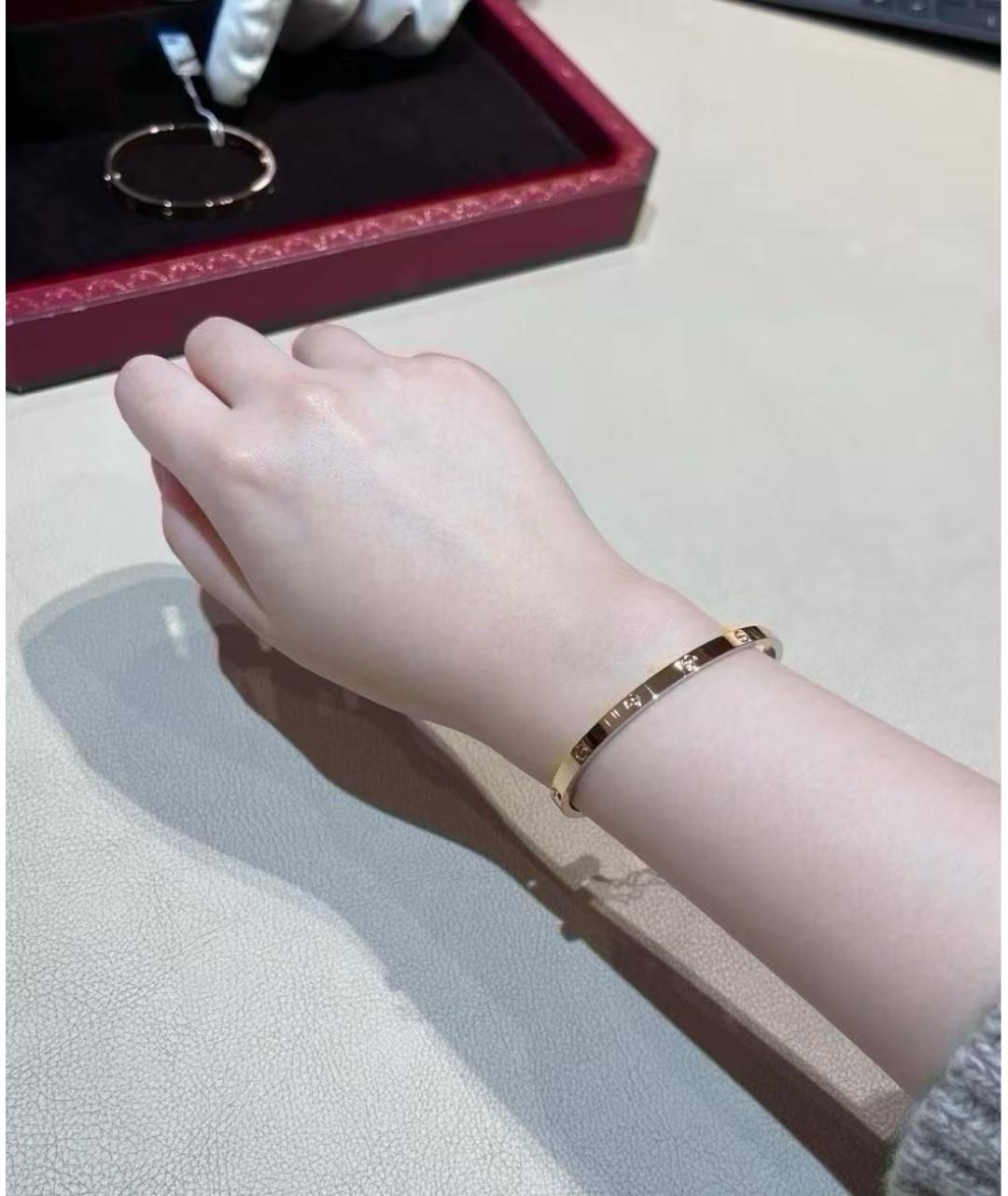 CARTIER Золотой браслет из розового золота, фото 6