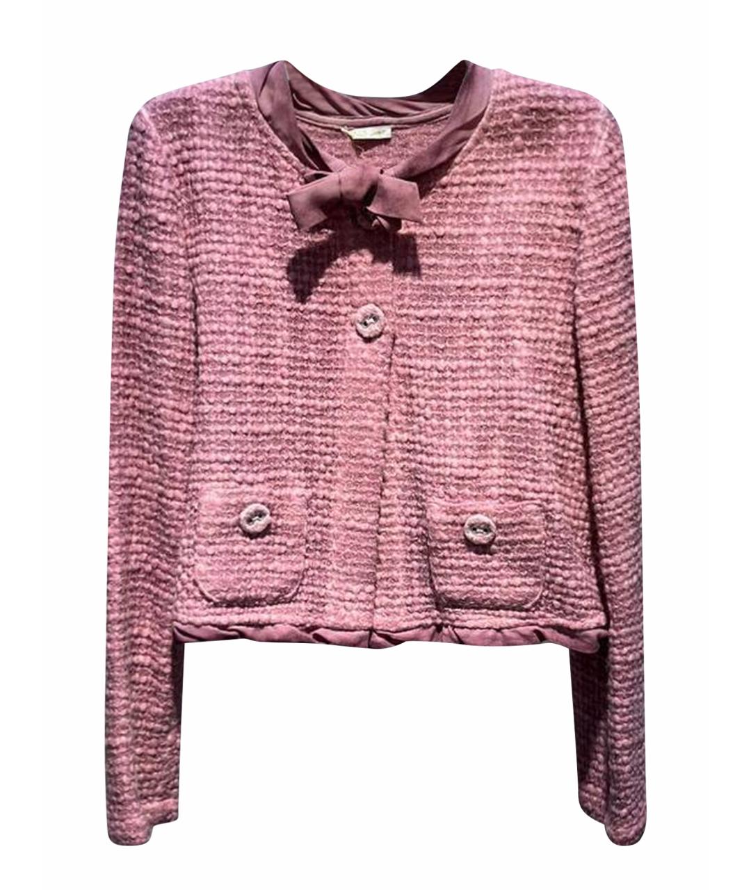 LIU JO Розовый жакет / жилет, фото 1