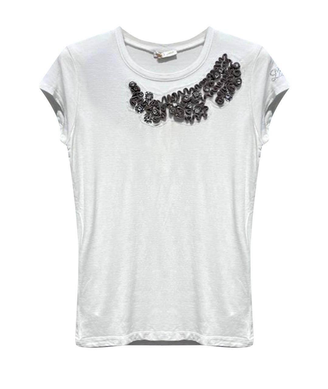 LIU JO Белый вискозный детская футболка / топ, фото 1