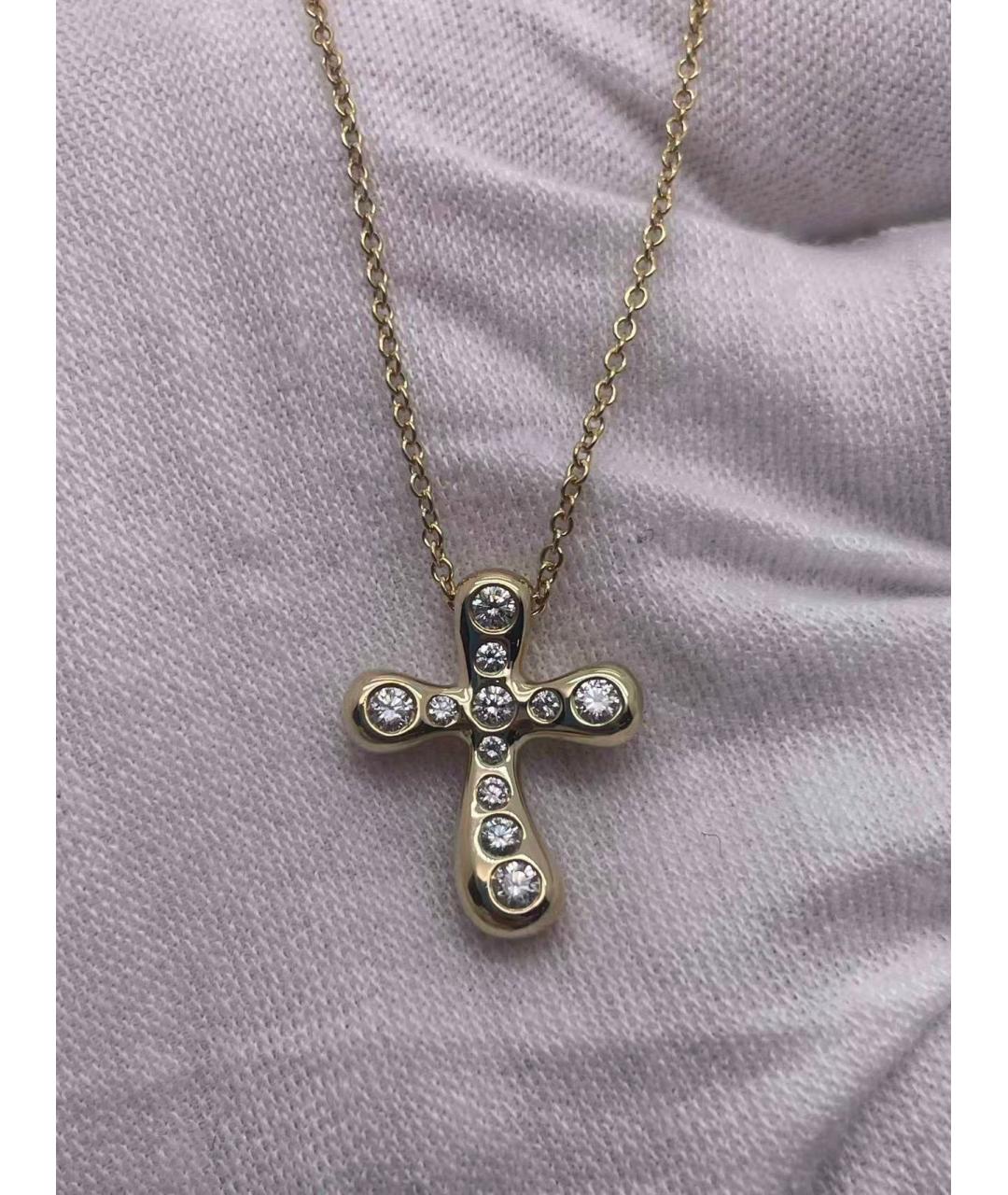 TIFFANY&CO Золотое колье из желтого золота, фото 2