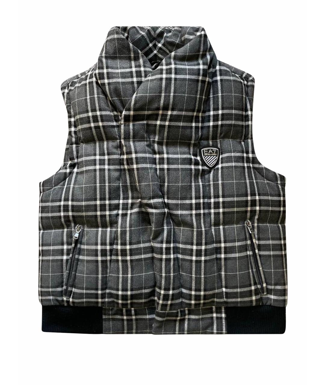EA7 Серый жилет, фото 1
