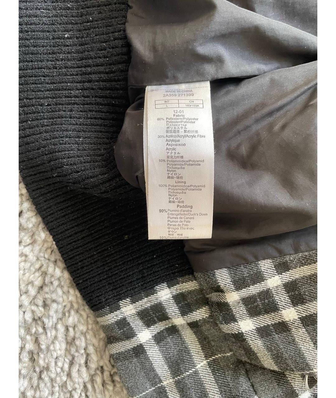 EA7 Серый жилет, фото 4