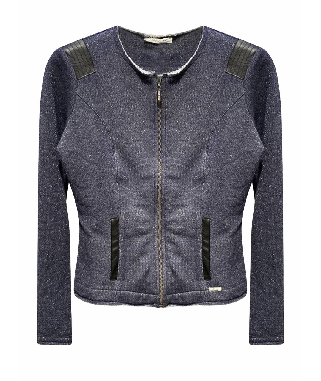 LIU JO Серый хлопковый жакет / жилет, фото 1