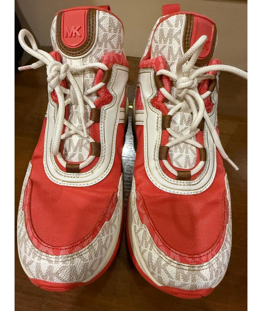 MICHAEL KORS Мульти текстильные кроссовки, фото 4