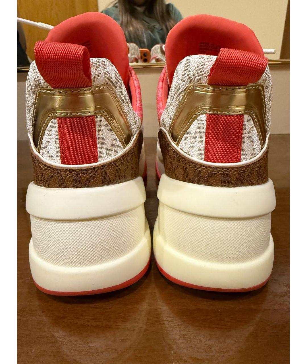 MICHAEL KORS Мульти текстильные кроссовки, фото 8