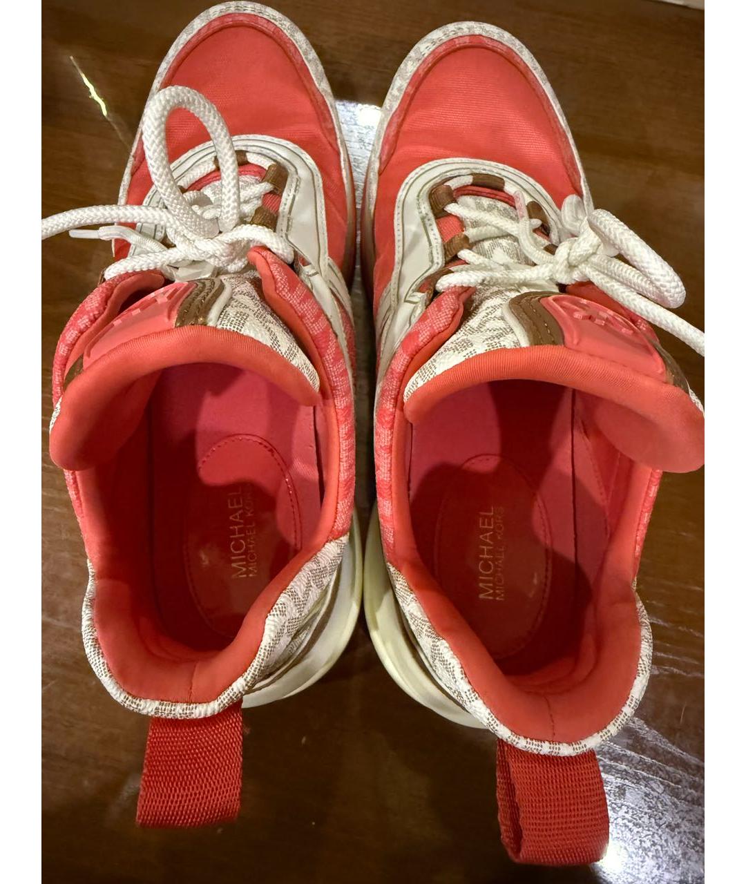 MICHAEL KORS Мульти текстильные кроссовки, фото 6