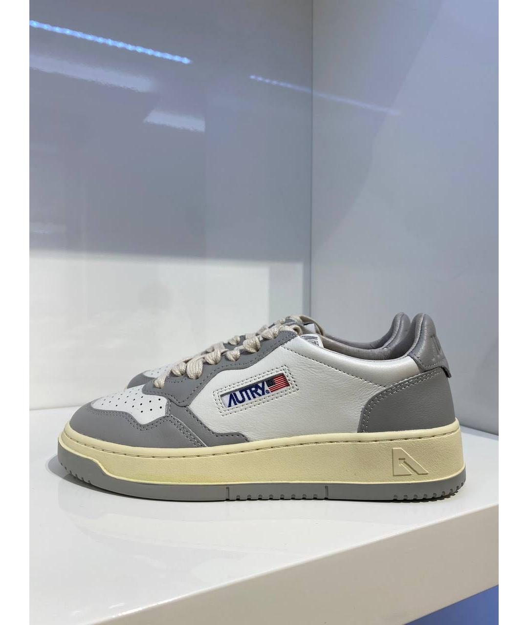 AUTRY Мульти кожаные кеды, фото 4