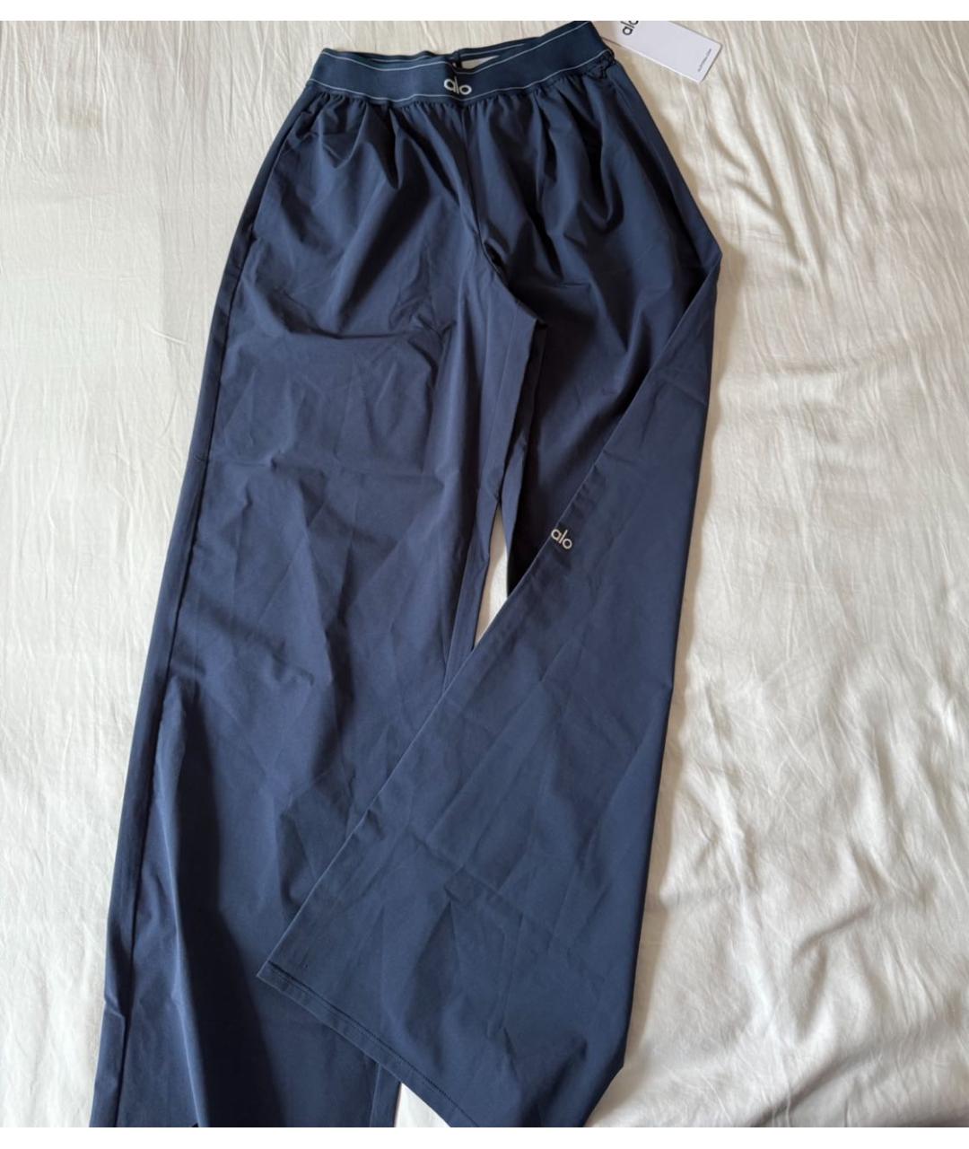 ALO YOGA Темно-синие спортивные брюки и шорты, фото 7