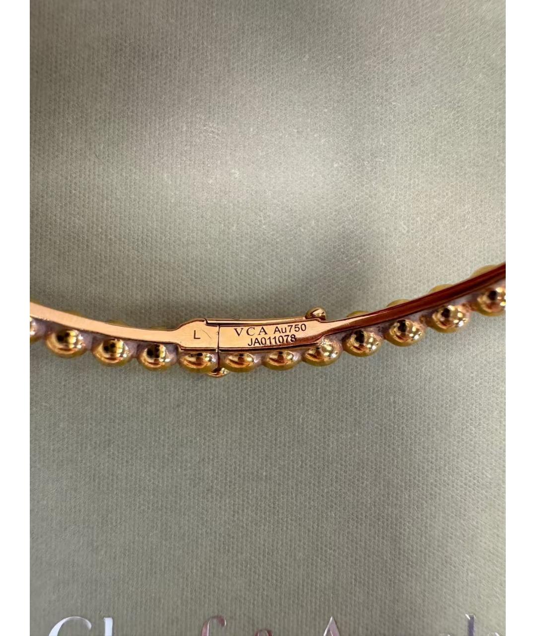 VAN CLEEF & ARPELS Золотой браслет из розового золота, фото 4