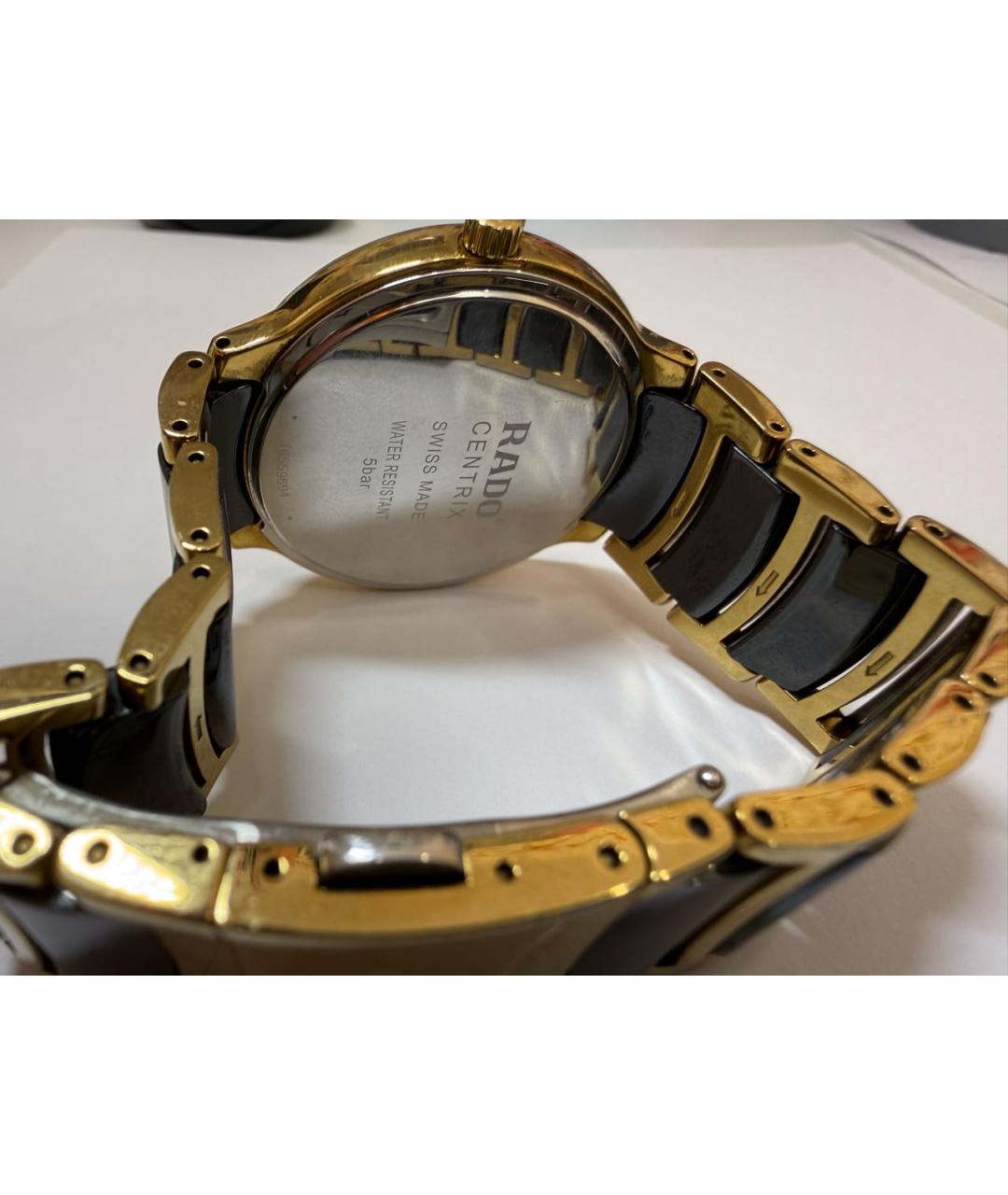 RADO Золотые стальные часы, фото 2