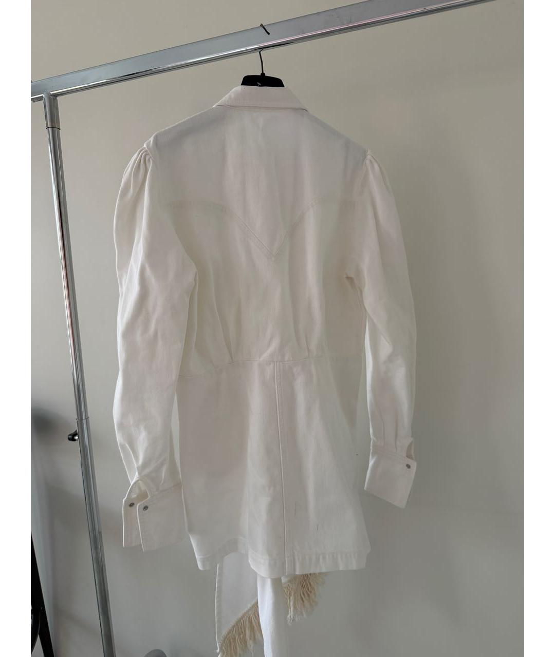 MAGDA BUTRYM Белое хлопковое платье, фото 7