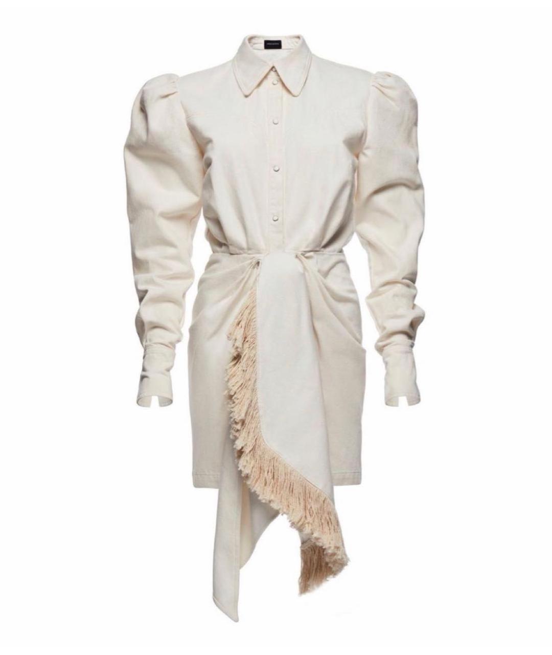 MAGDA BUTRYM Белое хлопковое платье, фото 8