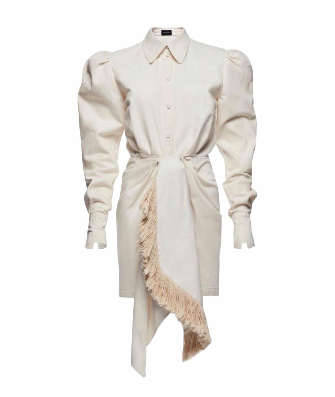 MAGDA BUTRYM Белое хлопковое платье, фото 1