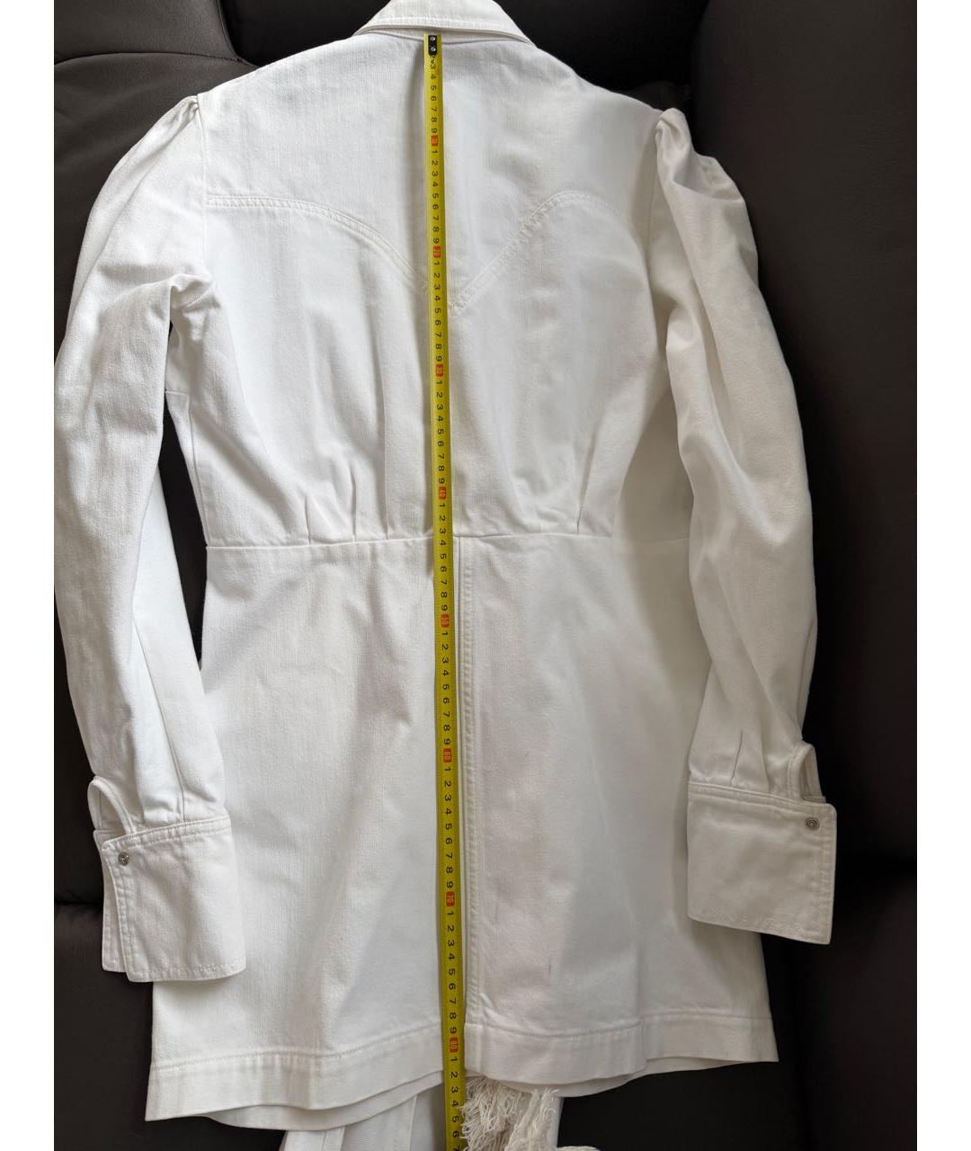 MAGDA BUTRYM Белое хлопковое платье, фото 5