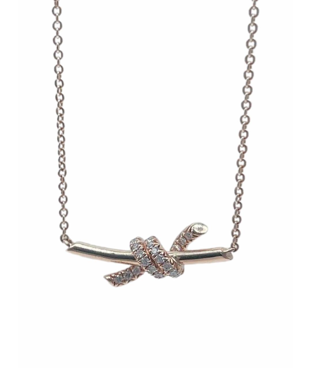 TIFFANY&CO Золотое колье из розового золота, фото 7