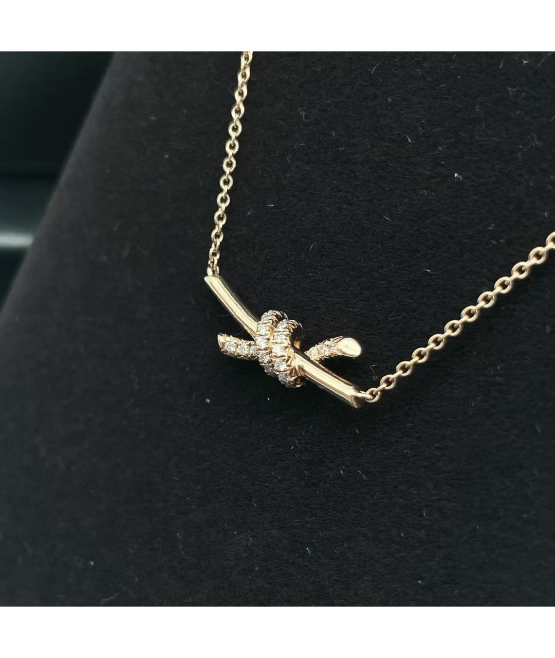 TIFFANY&CO Золотое колье из розового золота, фото 3