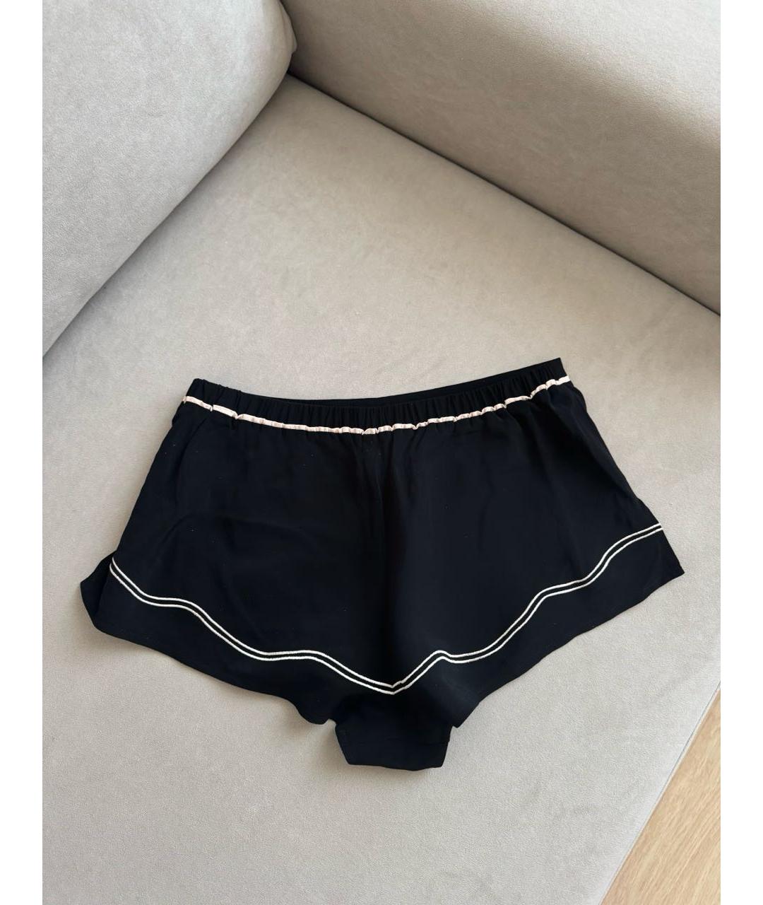 AGENT PROVOCATEUR Черная шелковая пижама, фото 5