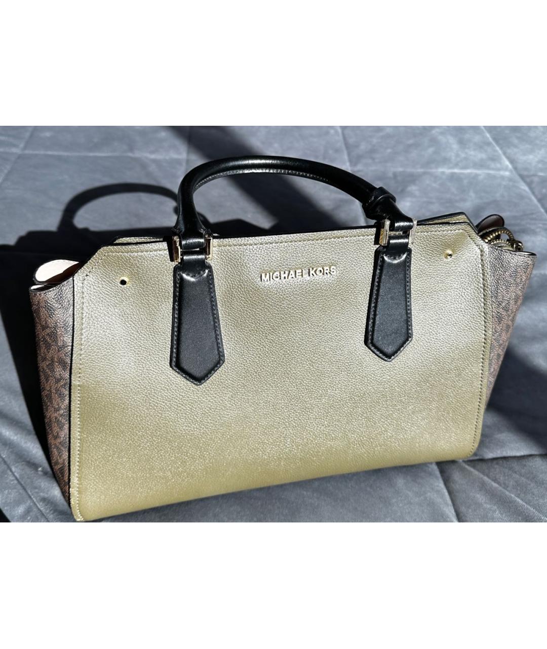 MICHAEL KORS Кожаная сумка тоут, фото 6