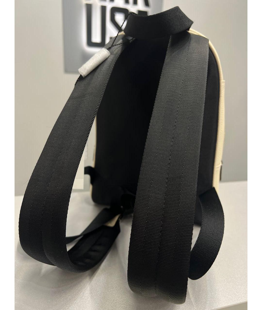 MARC JACOBS Бежевый кожаный рюкзак, фото 3