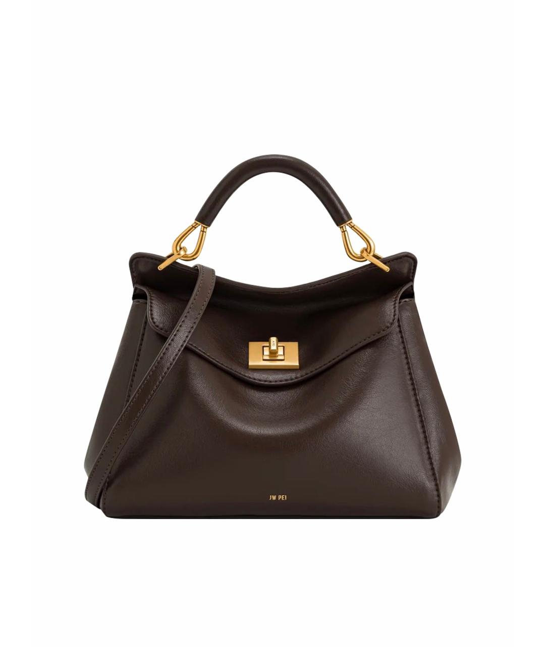 JW PEI Коричневая сумка через плечо из искусственной кожи, фото 1
