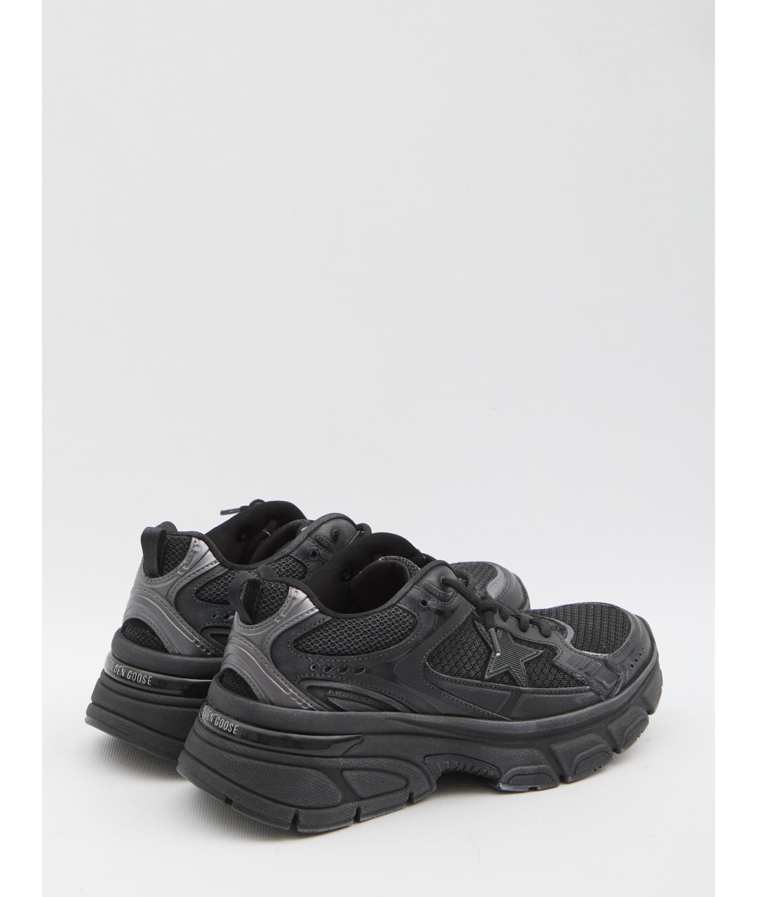 GOLDEN GOOSE DELUXE BRAND Черные синтетические кроссовки, фото 3