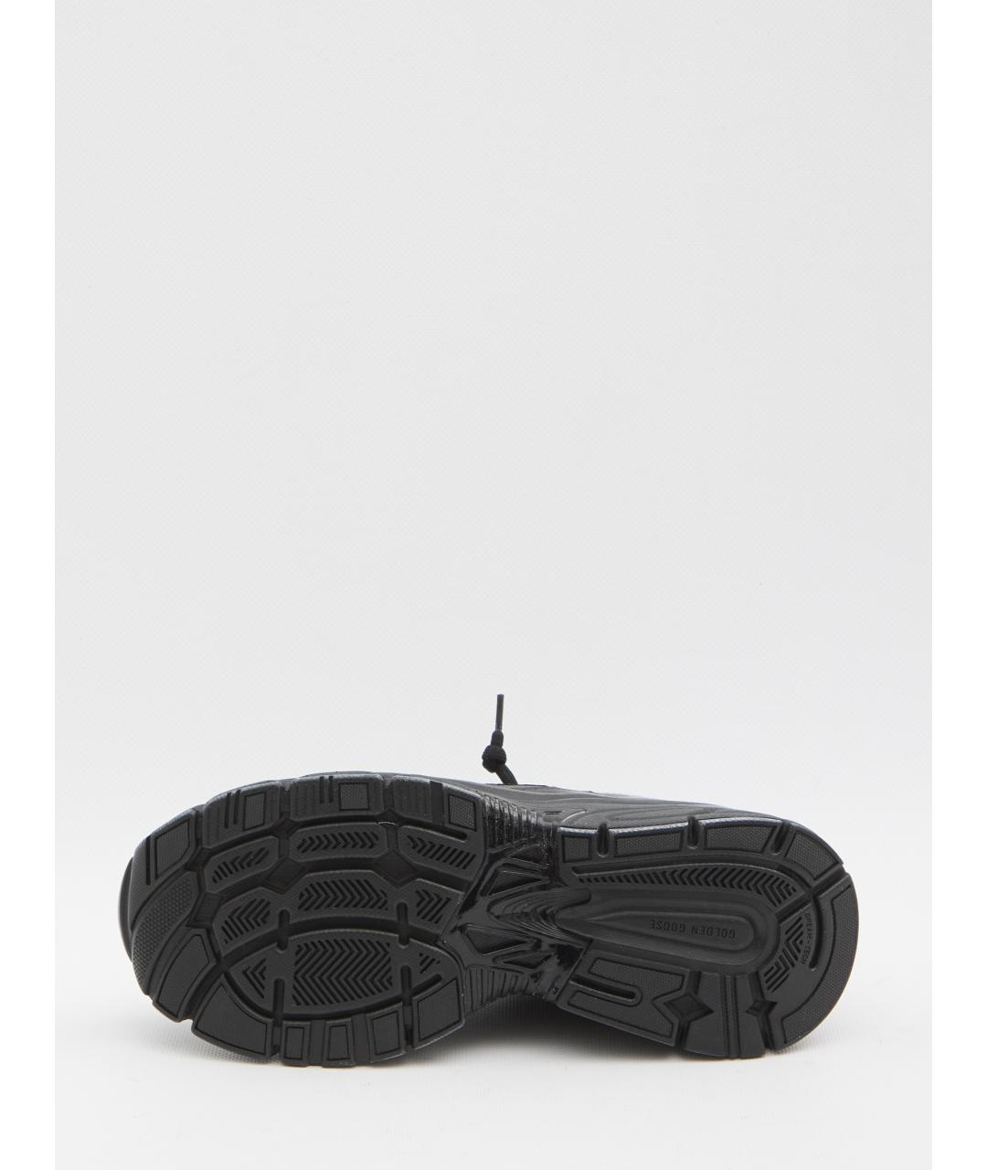 GOLDEN GOOSE DELUXE BRAND Черные синтетические кроссовки, фото 4