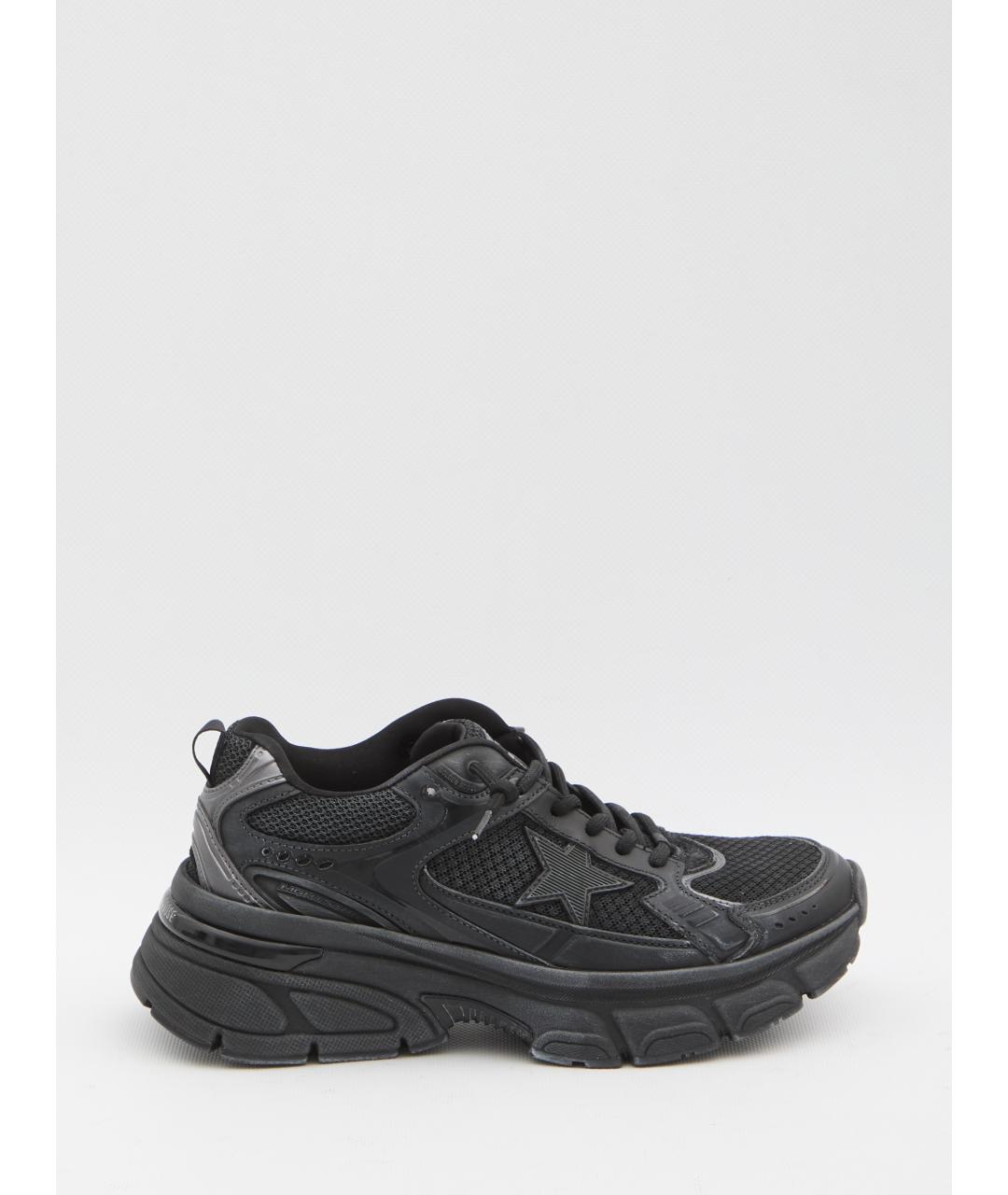 GOLDEN GOOSE DELUXE BRAND Черные синтетические кроссовки, фото 6