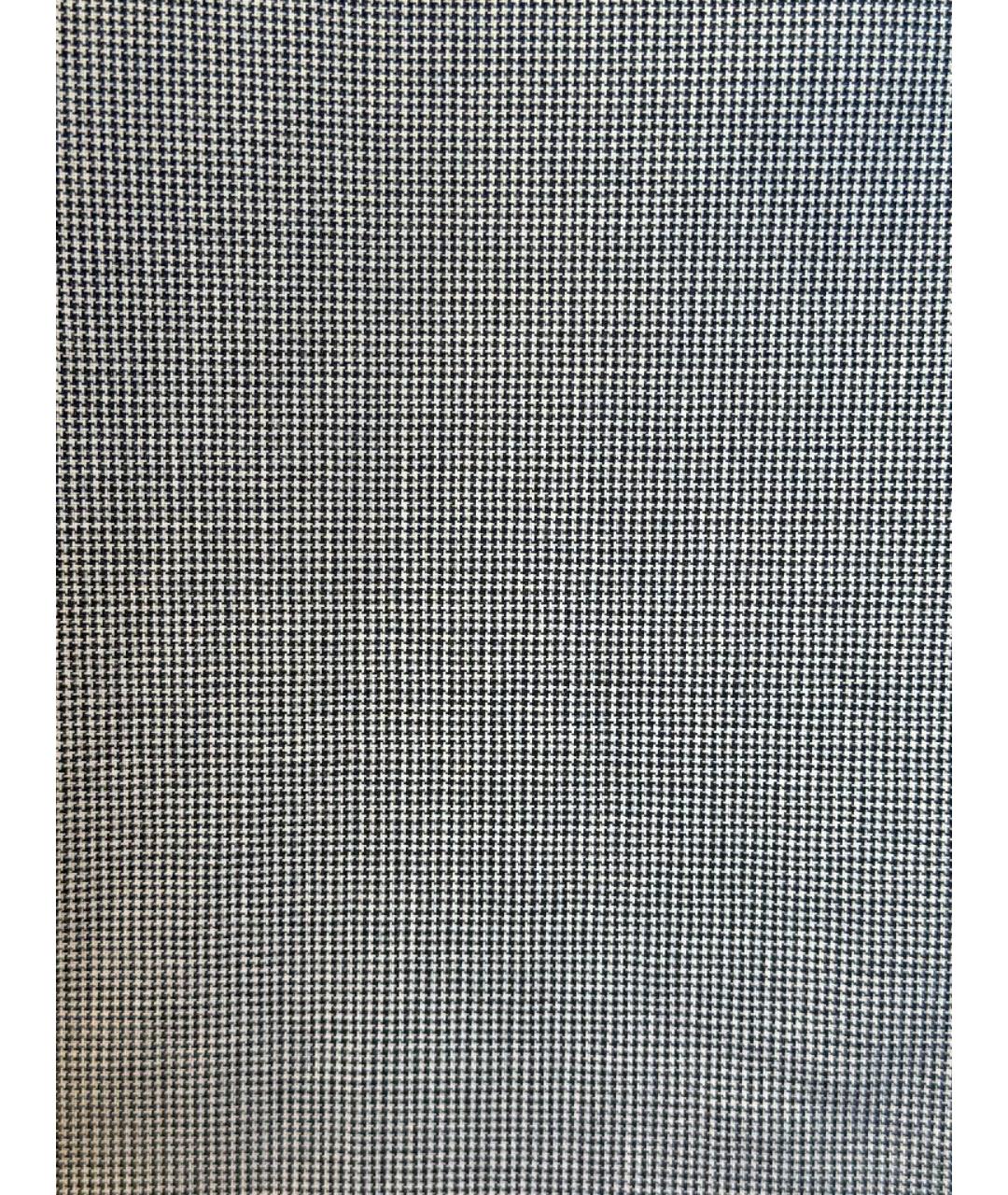 BURBERRY Серая хлопковая кэжуал рубашка, фото 5