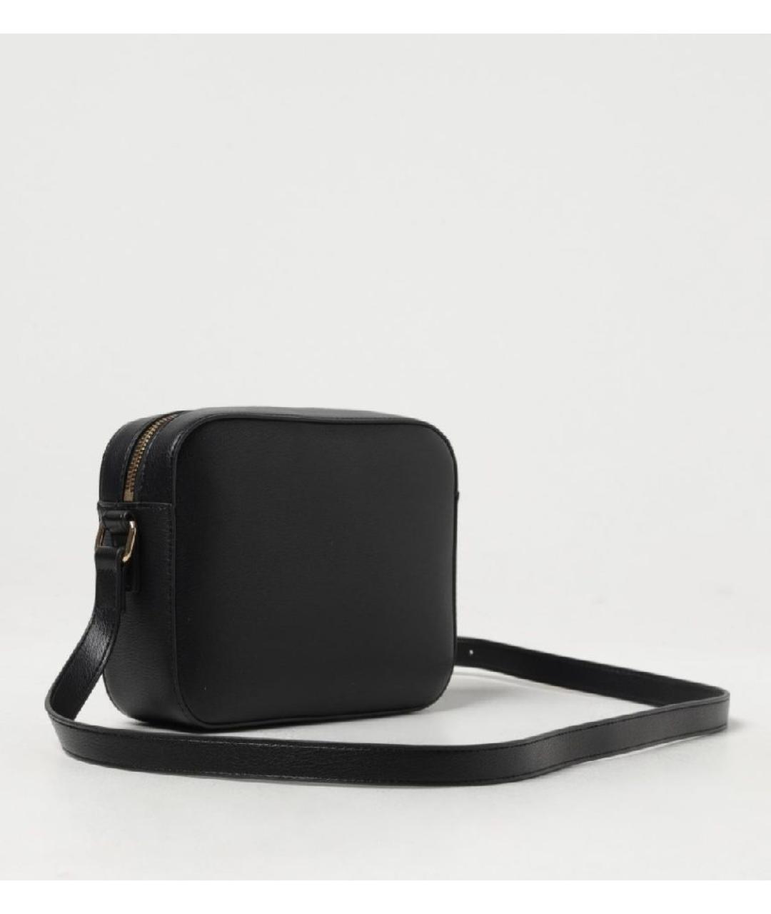 LOVE MOSCHINO Черная сумка через плечо из искусственной кожи, фото 3