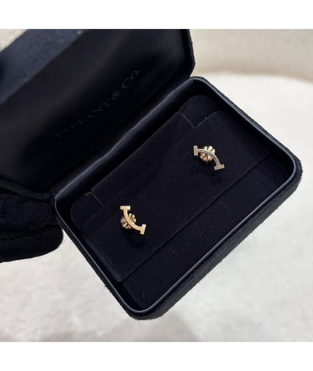 TIFFANY&CO Золотые серьги из розового золота, фото 2