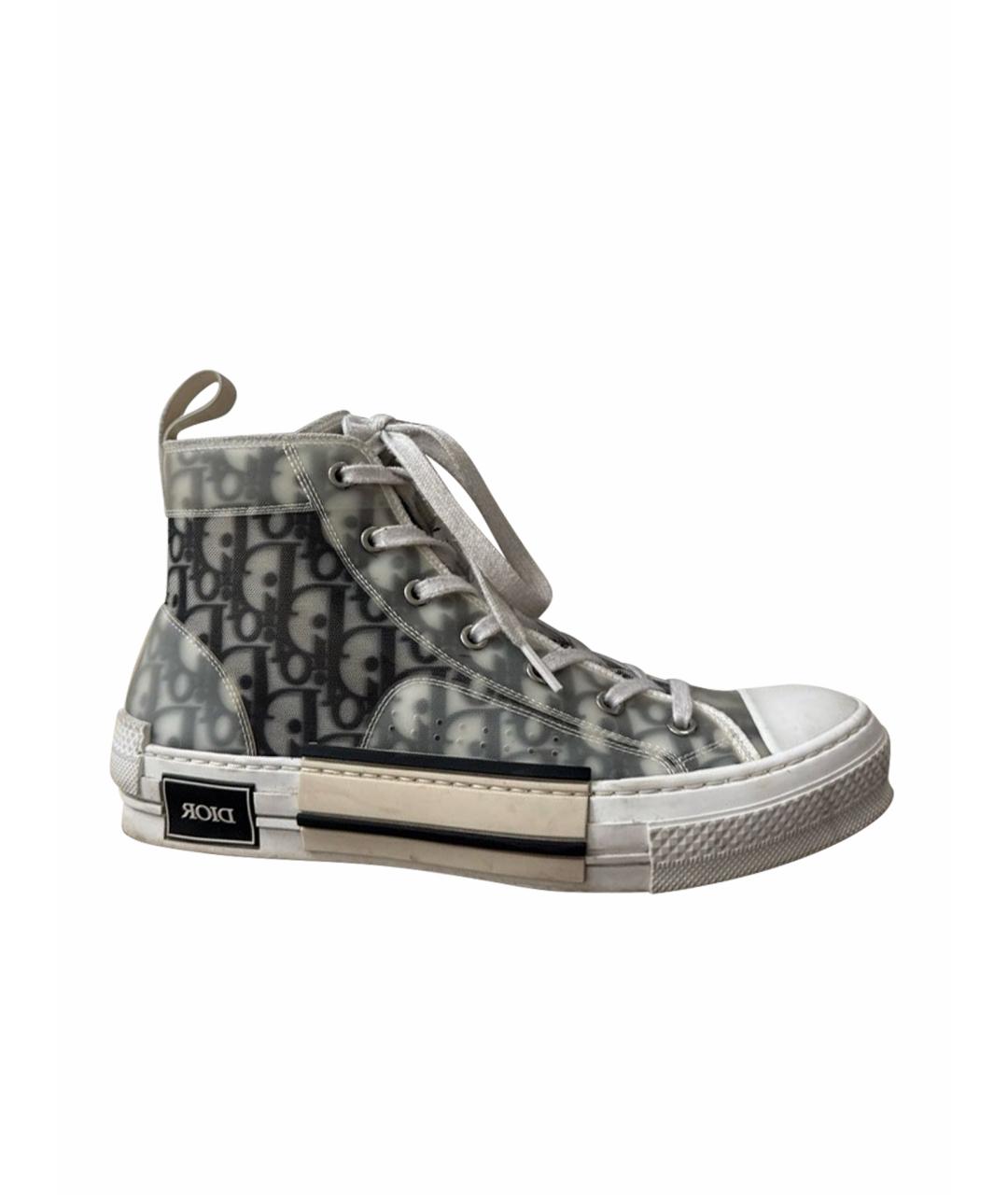 CHRISTIAN DIOR Белые высокие кроссовки / кеды, фото 1