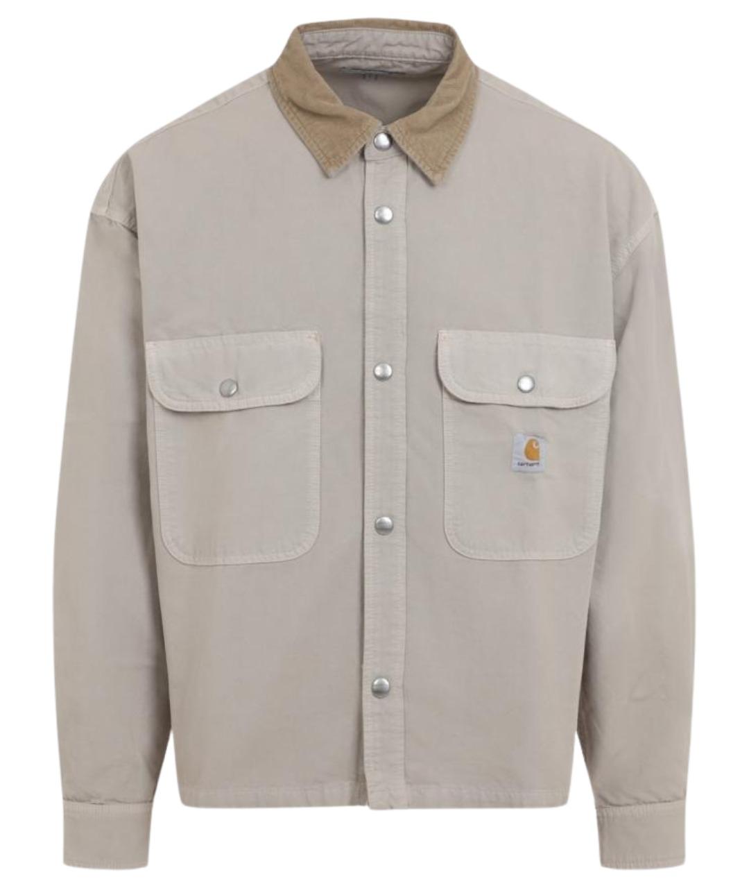 CARHARTT WIP Бежевая хлопковая куртка, фото 1